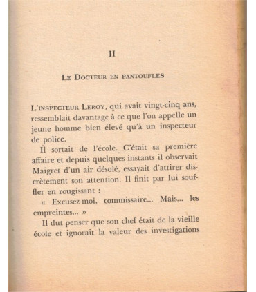 Le chien jaune, Georges Simenon, 1963 -, roman policier, Maigret,