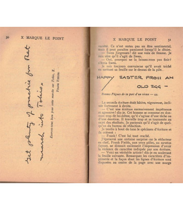 X marque le point, Muriel Stafford, 1952 -, Le Masque, roman policier,