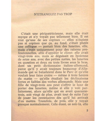 N'étranglez pas trop, Giorgio Scerbanenco, 1971 - roman policier, écrivain italien,