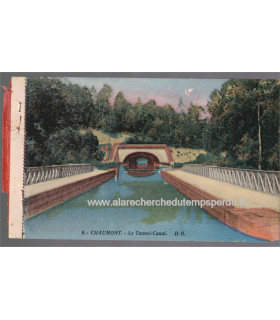 Chaumont, Le Tunnel-Canal - carte postale département 52 Haute-Marne,
