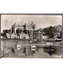 Pierrefonds-Oise, château, lac de Pierrefonds, Timbre poste Le Havre 12f 1958 - carte postale département 60 Oise