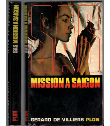 S.A.S. Mission à Saïgon, Gérard de Villiers, 1978  - roman policier, espionnage, Prince Malko,