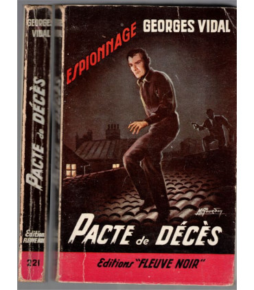 Pacte de décès, Georges Vidal, 1960 - espionnage, Fleuve Noir, polar, roman policier,