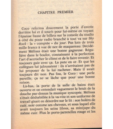 Brigade mondaine N°85, Gigolo story, Michel Brice, Gérard de Villiers 1988 - roman policier érotique,