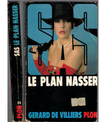 S.A.S. Le plan Nasser, Gérard de Villiers, 1986  - roman policier, espionnage, Prince Malko,