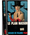 S.A.S. Le plan Nasser, Gérard de Villiers, 1986  - roman policier, espionnage, Prince Malko,
