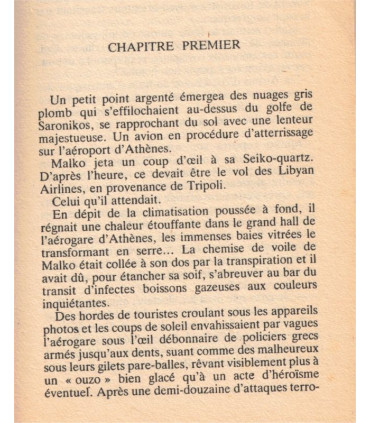 S.A.S. Le plan Nasser, Gérard de Villiers, 1986  - roman policier, espionnage, Prince Malko,