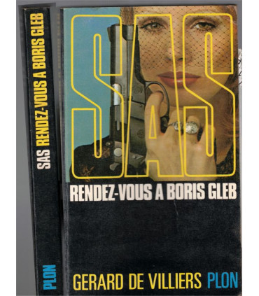 S.A.S. Rendez-vous à Boris Gleb, Gérard de Villiers, 1974  - roman policier, espionnage, Prince Malko,