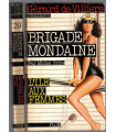 Brigade mondaine N°39, L'Ile aux femmes, Michel Brice, Gérard de Villiers 1982 - roman policier érotique,