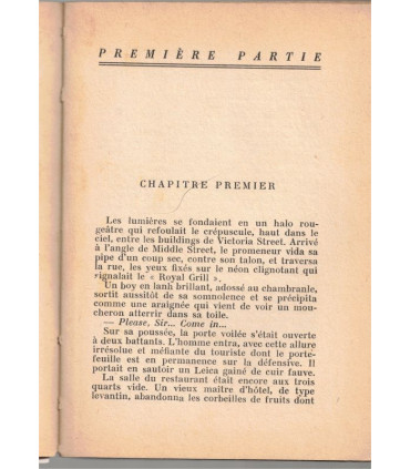 Payable en or ou en plomb, Georges Vidal, 1959 - espionnage, Feux Rouges, polar, roman de gare, roman policier,