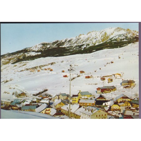 Vars-Sainte-Marie, vue générale - 05, Hautes-Alpes, carte postale, villages, neige