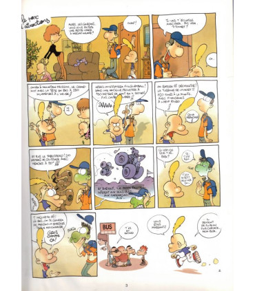 Titeuf, n°9, La loi du préau, Zep, 2002 - album BD jeunesse, bande dessinée,