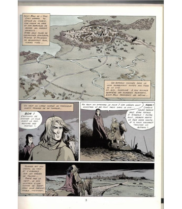 Les aigles décapitées, T5 Saint-Malo de l'Isle, Kraehn, 1995 - albums BD, BD médiévale fantastique,