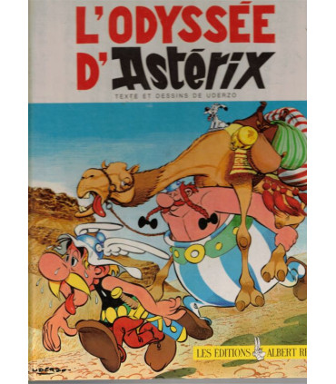 L'odyssée d'Astérix, Albert Uderzo, 1981 - album BD, bandes dessinées, littérature jeunesse,