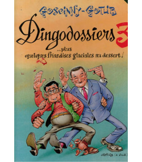 Dingodossiers 3, René Goscinny, Gotlib 1995 -, magazine Pilote, album BD,