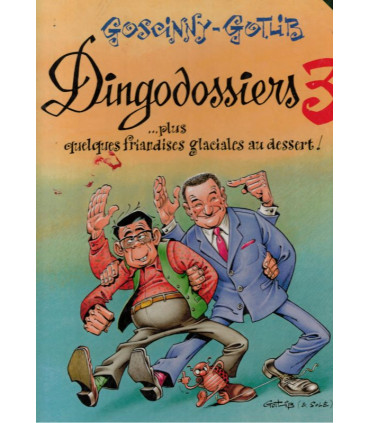 Dingodossiers 3, René Goscinny, Gotlib 1995 -, magazine Pilote, album BD,