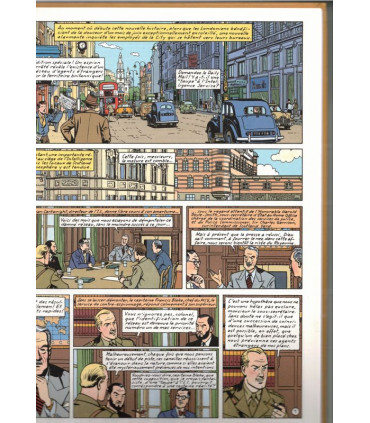 Les aventures de Blake et Mortimer, L'affaire Francis Blake, Jean Van Hamme, Ted Benoit, 2002  -, E.P. Jacobs, BD historique,