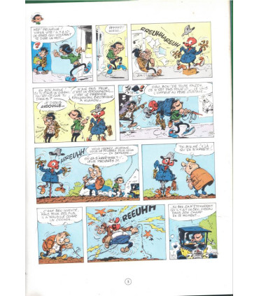 Gaston Lagaffe, Gaston 10, Franquin, et les rubriques de Delporte 1997 - album BD, bandes dessinées, littérature jeunesse,