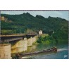 Château-Regnault, Vallée de la Meuse - carte postale, 08 Ardennes, péniche, pont, CAP