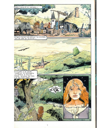 Les Compagnons du Crépuscule, Le sortilège du Bois des Brumes, Bourgeon,  - bande dessinée, BD médiévale fantastique