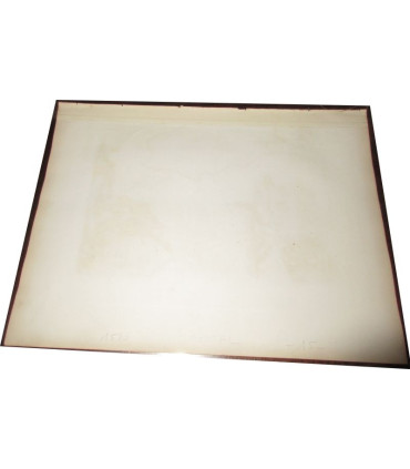 Gravure Cantal 1850, Levasseur, département 15 - Atlas national illustré, cartes géographiques,