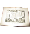 Gravure Département du Calvados 1845 Levasseur  - Atlas national illustré, cartes géographiques,