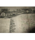 Gravure Département de la Mayenne 1844, Levasseur, - Atlas national illustré Levasseur, cartes géographiques,