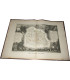 Gravure Département du Puy de Dôme 1846 Levasseur  - département 63, Atlas national illustré Levasseur, cartes géographiques,