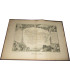 Gravure Département de l'Aude 1846 Levasseur  - département 11, Atlas national illustré Levasseur, cartes géographiques,