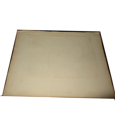 Gravure Département du Finistère, 1844, Levasseur, - Atlas national illustré Levasseur, cartes géographiques,