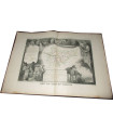Gravure Département de Tarn et Garonne 1846 Levasseur  - Atlas national illustré Levasseur, cartes géographiques,