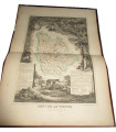 Gravure Département de la Vienne, 1844, Levasseur, - Atlas national illustré Levasseur, cartes géographiques,