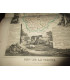 Gravure Département de la Vienne, 1844, Levasseur, - Atlas national illustré Levasseur, cartes géographiques,