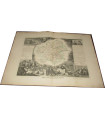 Gravure Département de la Loire Inférieure 1846 Levasseur  - Atlas national illustré Levasseur, cartes géographiques,
