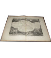 Gravure Département de Maine et Loire 1846 Levasseur  - Atlas national illustré Levasseur, cartes géographiques,