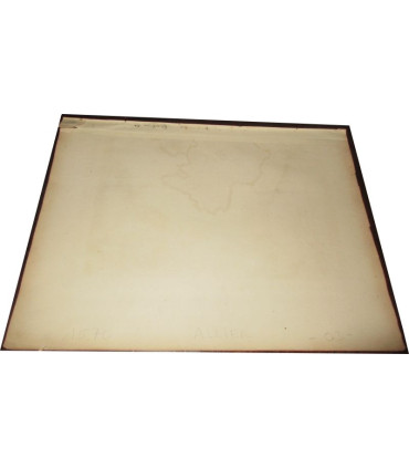 Gravure Département de l'Allier 1846 Levasseur  - Atlas national illustré Levasseur, cartes géographiques,