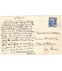 Saint-Dizier, la mairie, timbre-poste Marianne de Gandon 12f 1949 - carte postale département 52 Haute-Marne, philatélie