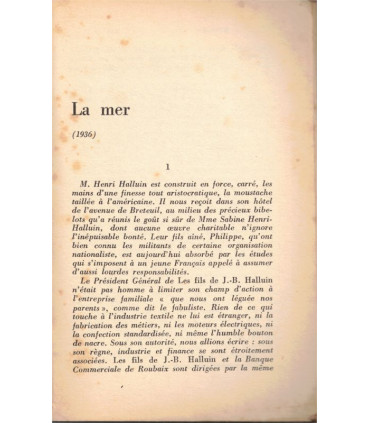 Mémoires d'un homme du monde, André Wurmser, 1964 - dédicacé par André Wurmser,