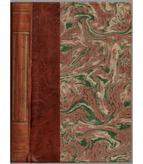 Le trésor dans la forêt, H.G. Wells, 1931 -, nouvelles, écrivain anglais, dos cuir rainures,