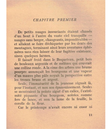 La Renarde, Mary Webb, 1960 - conte, proie, roman d'amour, Angleterre, roman anglais,