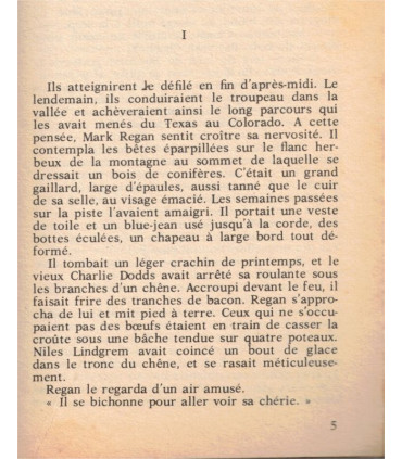 Western, Regan le Texan, J.L. Bouma, 1977 - Far West, cow-boys, Le Masque western, roman policier,