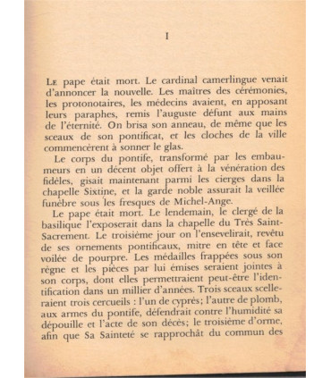 Les souliers de Saint Pierre, Morris West, 1968 - Vatican, pape, roman,