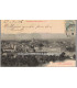 Tarbes, vue générale, timbre-poste type blanc 1 5c vert 1906 - carte postale département Hautes-Pyrénées
