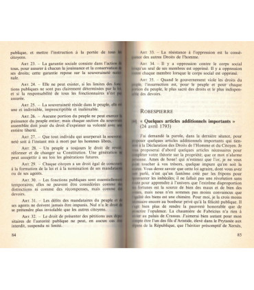 1789 Recueil de textes du XVIIIe siècle à nos jours, Ministère de l'Education Nationale, 1989 - Révolution de 1789, République
