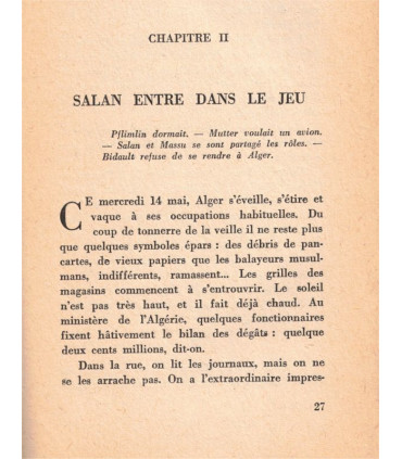 13 mai, histoire secrète d'une révolution, Dominique Pado 1958 - De Gaulle, putsch d'Alger, guerre d'Algérie
