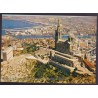 Marseille, vue aérienne de Notre-Dame de la Garde - carte postale, 13 Bouches-du-Rhône, églises