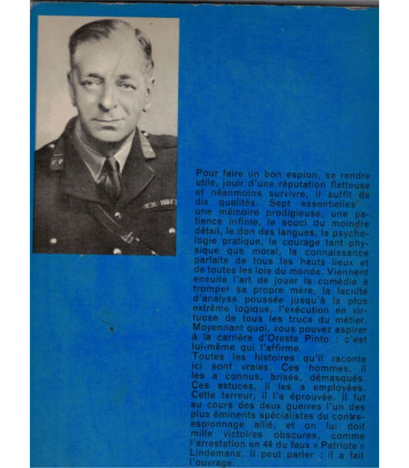J'ai Lu Leur Aventure, Chasseurs d'espions, Colonel Oreste Pinto, 1969 -,  2e guerre mondiale, espionnage,