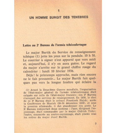 J'ai Lu Leur Aventure, On l'appelait A.54, Amort et Jedlicka 1972 -, espionnage Tchécoslovaquie, 2e guerre mondiale,