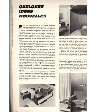 Françoise Hardy maison - Art et Décoration, revue de la maison, N°110 sep 1964 -