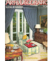 Art et Décoration, revue de la maison, N°208 sep 1978 - faïence de Sainceny, carrelage 1970, mobilier de montagne,